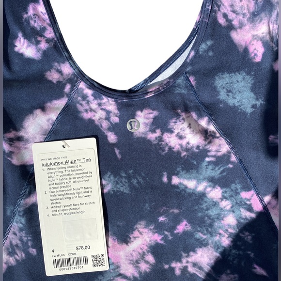 NWT Lululemon Align T-Shirt - Picture 4 of 4